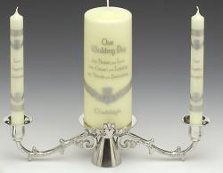 Claddagh Unity Wedding Candle
